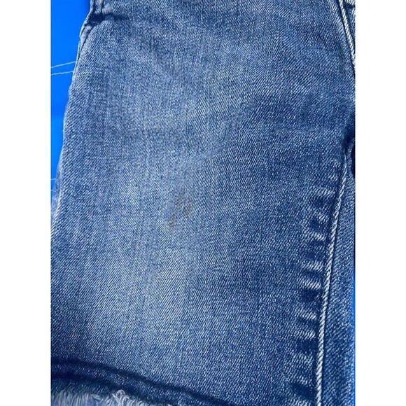 Hudson Kids Denim Pull-On Shorts Fringe Drawstring Pockets Elastic Waist Size 4T - Picture 4 of 6